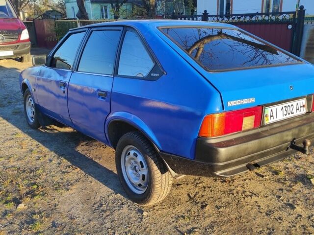 Синій Москвич / АЗЛК 2141, об'ємом двигуна 0 л та пробігом 100 тис. км за 800 $, фото 1 на Automoto.ua