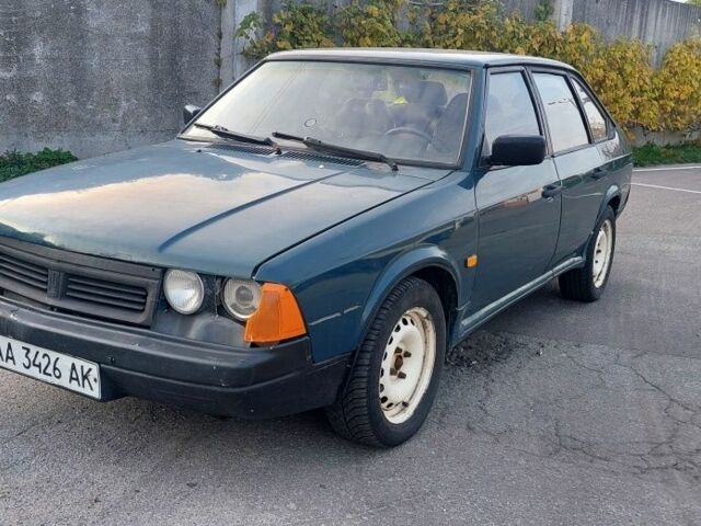 Зеленый Москвич / АЗЛК 2141, объемом двигателя 1.7 л и пробегом 300 тыс. км за 500 $, фото 1 на Automoto.ua