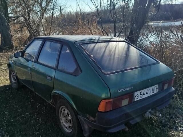 Зеленый Москвич / АЗЛК 2141, объемом двигателя 1.5 л и пробегом 78 тыс. км за 650 $, фото 2 на Automoto.ua