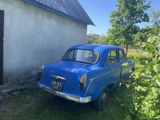 Синий Москвич / АЗЛК 402, объемом двигателя 1.5 л и пробегом 3 тыс. км за 950 $, фото 3 на Automoto.ua