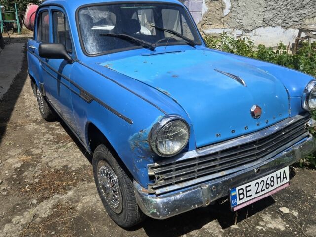 Синий Москвич / АЗЛК 403, объемом двигателя 1.4 л и пробегом 100 тыс. км за 800 $, фото 6 на Automoto.ua