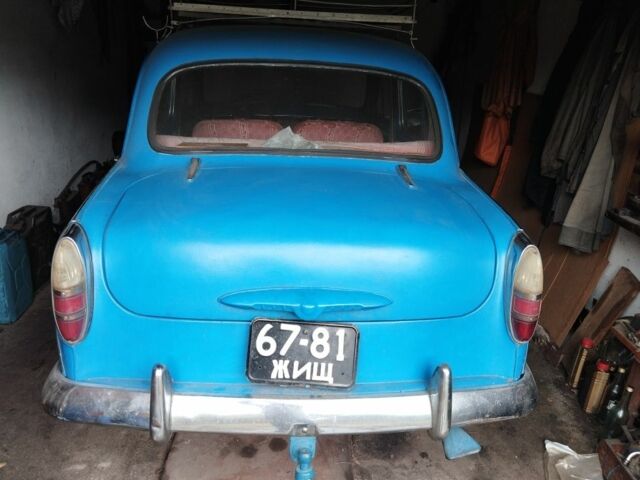 Синій Москвич / АЗЛК 407, об'ємом двигуна 0 л та пробігом 34 тис. км за 1081 $, фото 2 на Automoto.ua