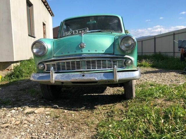 Синій Москвич / АЗЛК 407, об'ємом двигуна 1 л та пробігом 1000 тис. км за 1500 $, фото 2 на Automoto.ua