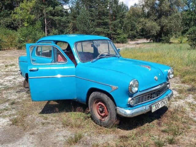 Синий Москвич / АЗЛК 407, объемом двигателя 1.3 л и пробегом 39 тыс. км за 800 $, фото 2 на Automoto.ua