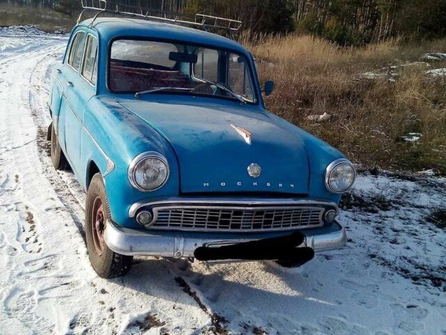 Синий Москвич / АЗЛК 407, объемом двигателя 1.3 л и пробегом 39 тыс. км за 800 $, фото 4 на Automoto.ua