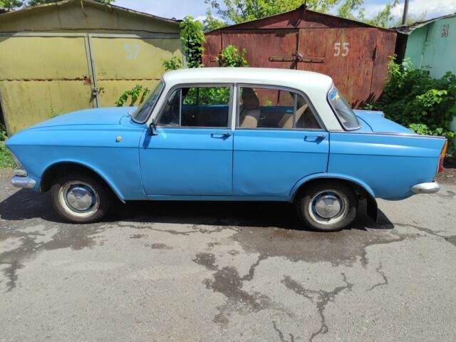 Синий Москвич / АЗЛК 408, объемом двигателя 1.5 л и пробегом 1000 тыс. км за 700 $, фото 2 на Automoto.ua