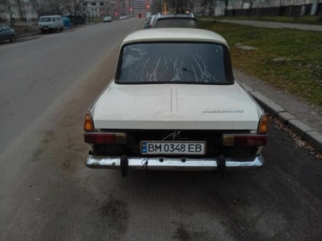 Белый Москвич / АЗЛК 412, объемом двигателя 1.5 л и пробегом 3 тыс. км за 474 $, фото 2 на Automoto.ua