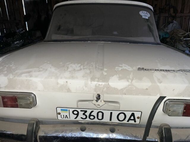 Белый Москвич / АЗЛК 412, объемом двигателя 1.5 л и пробегом 49 тыс. км за 955 $, фото 1 на Automoto.ua