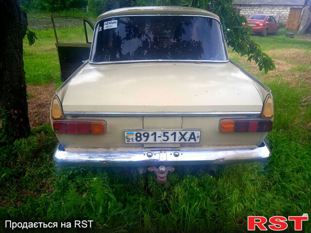 Бежевий Москвич / АЗЛК 412, об'ємом двигуна 1.5 л та пробігом 110 тис. км за 360 $, фото 1 на Automoto.ua