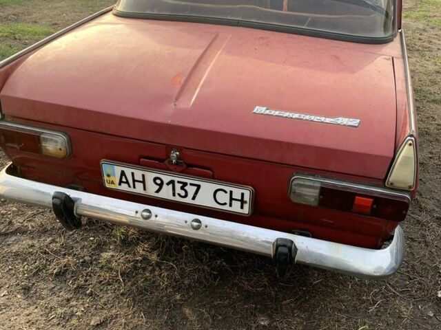 Красный Москвич / АЗЛК 412, объемом двигателя 1.5 л и пробегом 280 тыс. км за 238 $, фото 4 на Automoto.ua