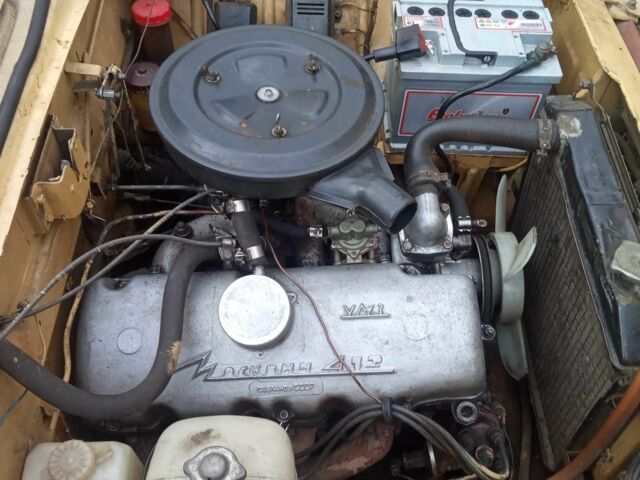 Желтый Москвич / АЗЛК 412, объемом двигателя 1.5 л и пробегом 110 тыс. км за 406 $, фото 6 на Automoto.ua