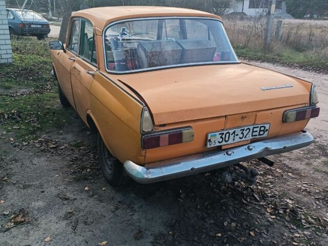 Желтый Москвич / АЗЛК 412, объемом двигателя 2.45 л и пробегом 942 тыс. км за 405 $, фото 3 на Automoto.ua