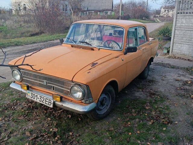 Желтый Москвич / АЗЛК 412, объемом двигателя 2.45 л и пробегом 942 тыс. км за 405 $, фото 1 на Automoto.ua