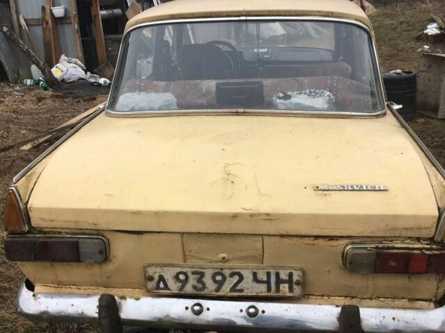 Москвич / АЗЛК 412 1979 в Чернигове на Automoto.ua Желтый Москвич / АЗЛК 412, объемом двигателя 1.5 л и пробегом 30 тыс. км за 500 $, фото 1 на Automoto.ua