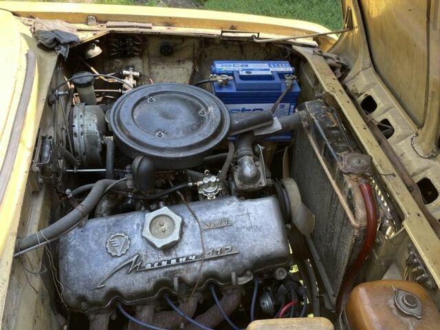 Желтый Москвич / АЗЛК 412, объемом двигателя 1.5 л и пробегом 125 тыс. км за 450 $, фото 7 на Automoto.ua