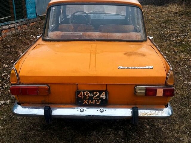 Жовтий Москвич / АЗЛК 412, об'ємом двигуна 1.5 л та пробігом 150 тис. км за 290 $, фото 3 на Automoto.ua
