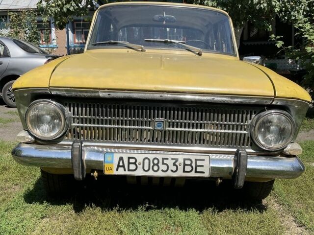 Желтый Москвич / АЗЛК 412, объемом двигателя 1.5 л и пробегом 125 тыс. км за 450 $, фото 1 на Automoto.ua