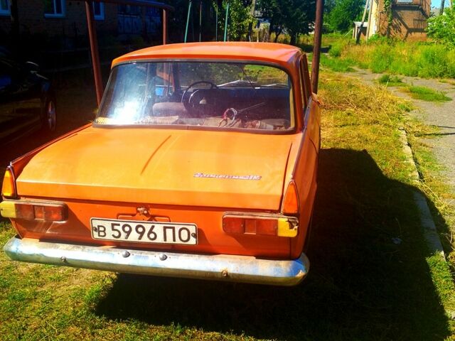 Жовтий Москвич / АЗЛК 412, об'ємом двигуна 1.6 л та пробігом 185 тис. км за 240 $, фото 1 на Automoto.ua