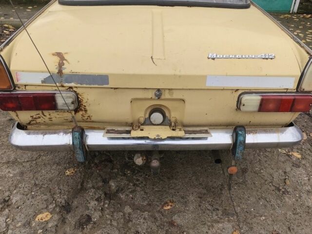 Желтый Москвич / АЗЛК 412, объемом двигателя 0 л и пробегом 80 тыс. км за 500 $, фото 3 на Automoto.ua