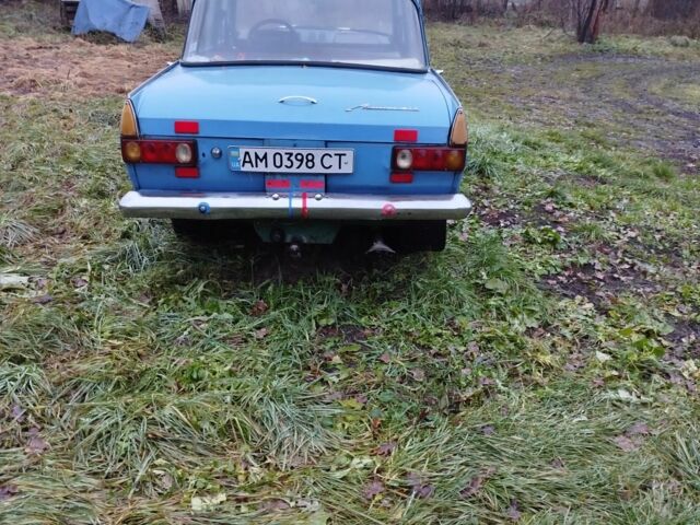 Синий Москвич / АЗЛК 412, объемом двигателя 1.5 л и пробегом 160 тыс. км за 480 $, фото 2 на Automoto.ua