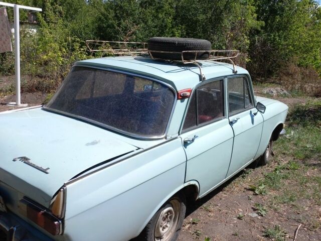Синий Москвич / АЗЛК 412, объемом двигателя 2 л и пробегом 67 тыс. км за 314 $, фото 8 на Automoto.ua
