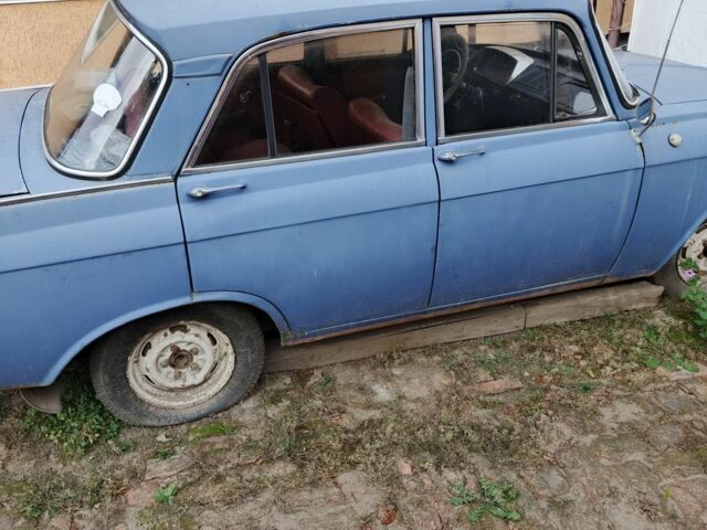 Синий Москвич / АЗЛК 412, объемом двигателя 1 л и пробегом 100 тыс. км за 238 $, фото 1 на Automoto.ua
