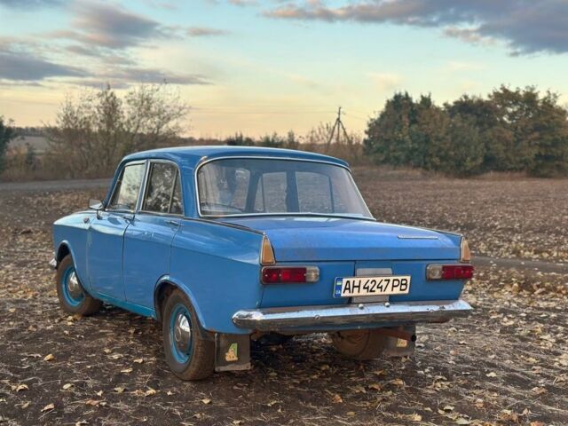 Синий Москвич / АЗЛК 412, объемом двигателя 1.5 л и пробегом 75 тыс. км за 524 $, фото 4 на Automoto.ua