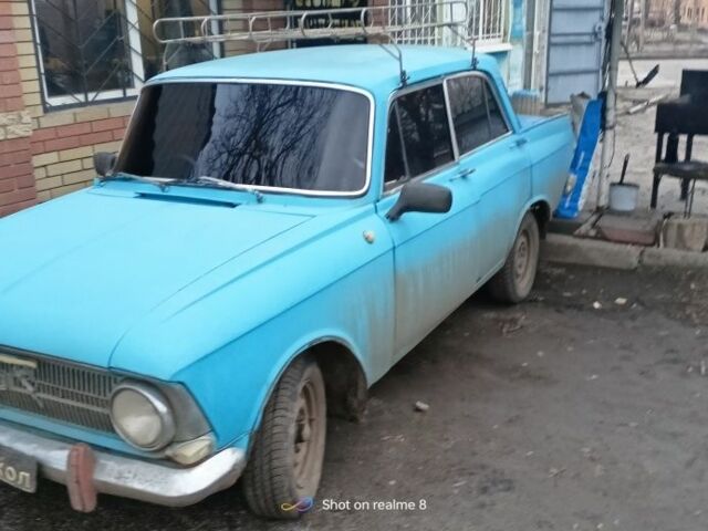 Синий Москвич / АЗЛК 412, объемом двигателя 1.5 л и пробегом 90 тыс. км за 264 $, фото 1 на Automoto.ua