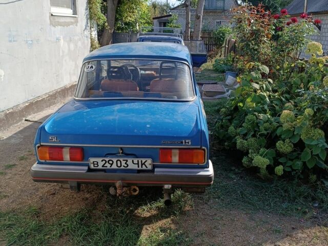 Синий Москвич / АЗЛК 412, объемом двигателя 1.5 л и пробегом 15 тыс. км за 724 $, фото 4 на Automoto.ua