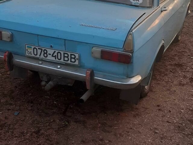 Синій Москвич / АЗЛК 412, об'ємом двигуна 1.5 л та пробігом 70 тис. км за 357 $, фото 3 на Automoto.ua