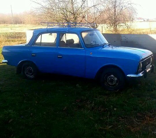 Синий Москвич / АЗЛК 412, объемом двигателя 1.6 л и пробегом 180 тыс. км за 360 $, фото 1 на Automoto.ua