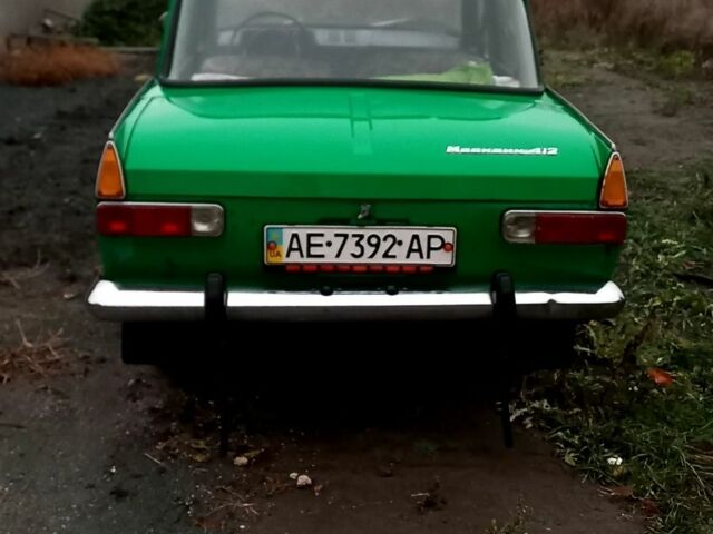 Зеленый Москвич / АЗЛК 412, объемом двигателя 1.5 л и пробегом 100 тыс. км за 596 $, фото 2 на Automoto.ua