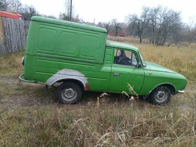 Зелений Москвич / АЗЛК 412, об'ємом двигуна 1.5 л та пробігом 500 тис. км за 600 $, фото 3 на Automoto.ua