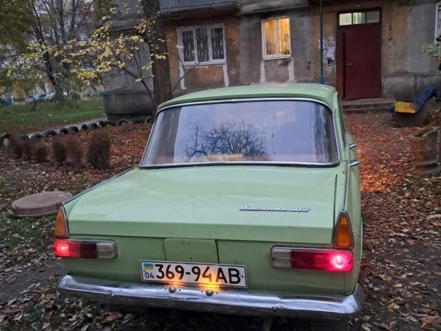Зелений Москвич / АЗЛК 412, об'ємом двигуна 1 л та пробігом 300 тис. км за 548 $, фото 1 на Automoto.ua