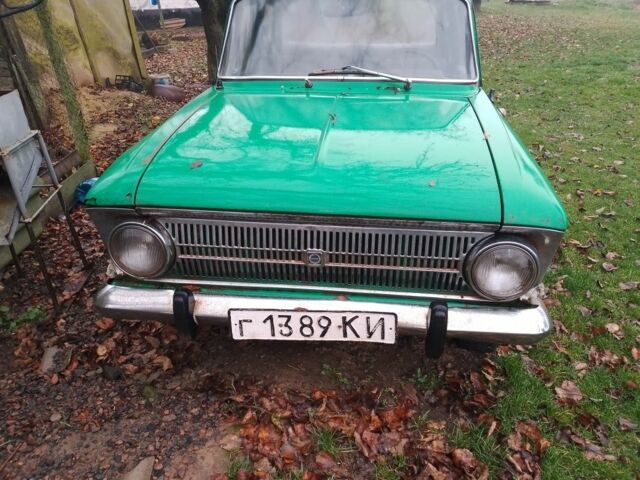 Зеленый Москвич / АЗЛК 412, объемом двигателя 1.5 л и пробегом 2 тыс. км за 709 $, фото 2 на Automoto.ua