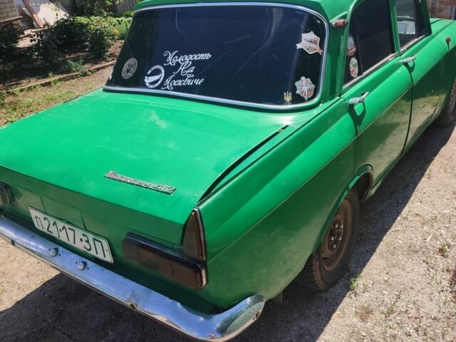 Зеленый Москвич / АЗЛК 412, объемом двигателя 1.5 л и пробегом 120 тыс. км за 310 $, фото 2 на Automoto.ua