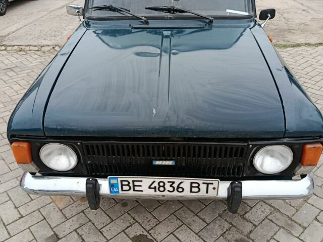 Зеленый Москвич / АЗЛК 412, объемом двигателя 1.5 л и пробегом 73 тыс. км за 592 $, фото 1 на Automoto.ua