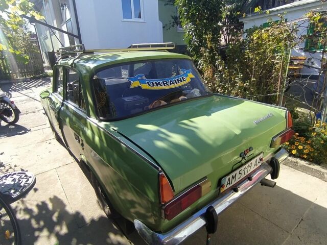 Зелений Москвич / АЗЛК 412, об'ємом двигуна 0 л та пробігом 78 тис. км за 966 $, фото 2 на Automoto.ua