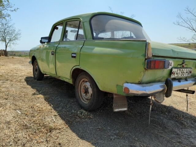 Зеленый Москвич / АЗЛК 412, объемом двигателя 0 л и пробегом 96 тыс. км за 370 $, фото 6 на Automoto.ua