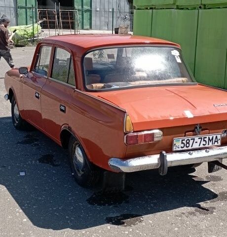 Помаранчевий Москвич / АЗЛК 412, об'ємом двигуна 2 л та пробігом 940 тис. км за 400 $, фото 3 на Automoto.ua