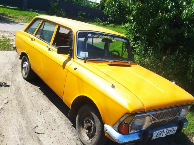 Желтый Москвич / АЗЛК Другая, объемом двигателя 0 л и пробегом 1000 тыс. км за 291 $, фото 1 на Automoto.ua