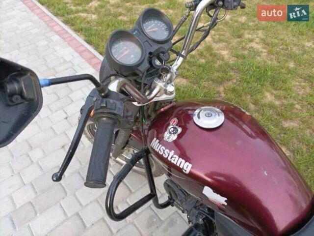 Красный Мустанг MT 125-2B, объемом двигателя 1.25 л и пробегом 5 тыс. км за 420 $, фото 6 на Automoto.ua