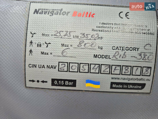 Навігатор Rib 380, об'ємом двигуна 0 л та пробігом 1 тис. км за 4500 $, фото 4 на Automoto.ua