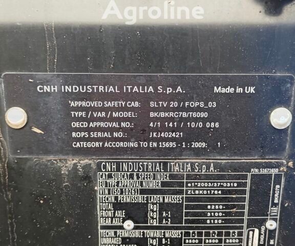 Синій Нью Холланд T6090, об'ємом двигуна 0 л та пробігом 0 тис. км за 80441 $, фото 9 на Automoto.ua