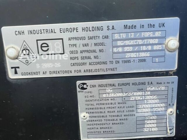 Нью Холланд T7060, объемом двигателя 0 л и пробегом 0 тыс. км за 75524 $, фото 8 на Automoto.ua