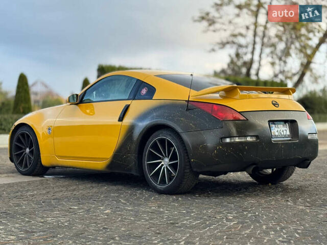 Желтый Ниссан 350З, объемом двигателя 3.5 л и пробегом 115 тыс. км за 12900 $, фото 8 на Automoto.ua