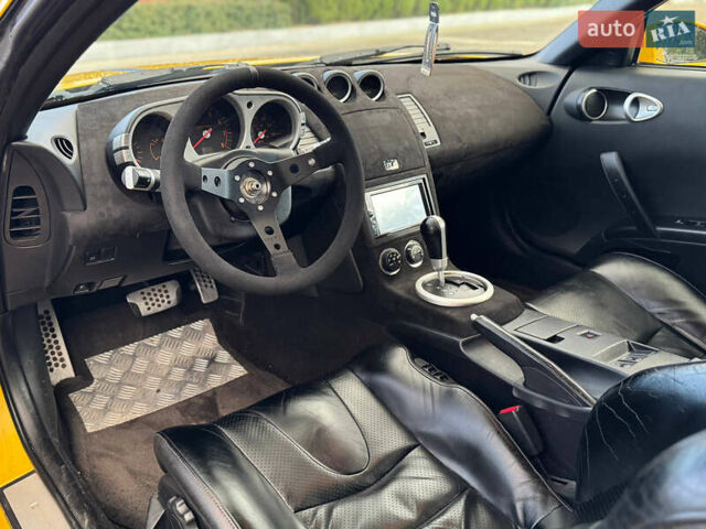 Желтый Ниссан 350З, объемом двигателя 3.5 л и пробегом 115 тыс. км за 12900 $, фото 22 на Automoto.ua