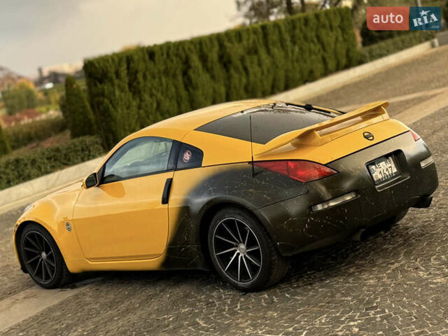 Желтый Ниссан 350З, объемом двигателя 3.5 л и пробегом 115 тыс. км за 12900 $, фото 6 на Automoto.ua