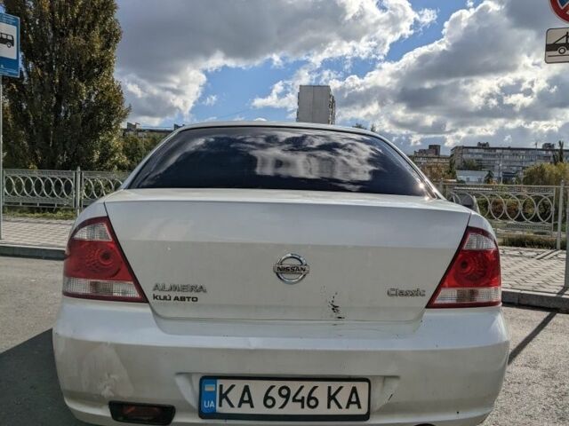 Белый Ниссан Альмера Классик, объемом двигателя 1.6 л и пробегом 220 тыс. км за 3800 $, фото 4 на Automoto.ua