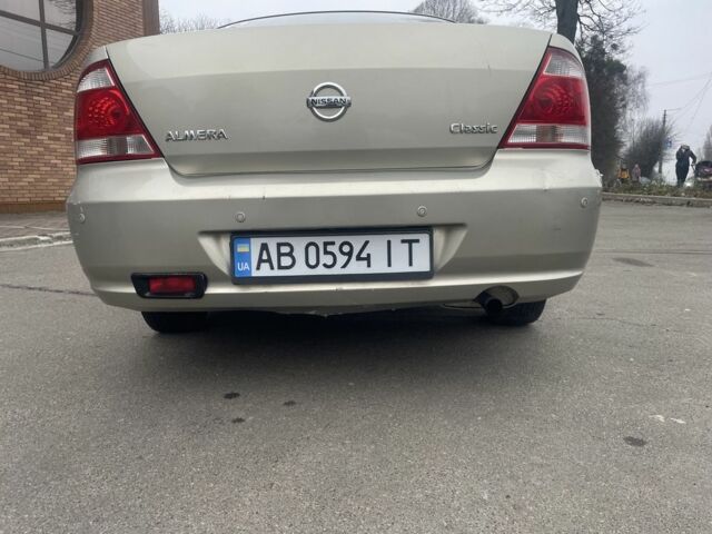 Бежевый Ниссан Альмера Классик, объемом двигателя 1.6 л и пробегом 261 тыс. км за 3900 $, фото 6 на Automoto.ua